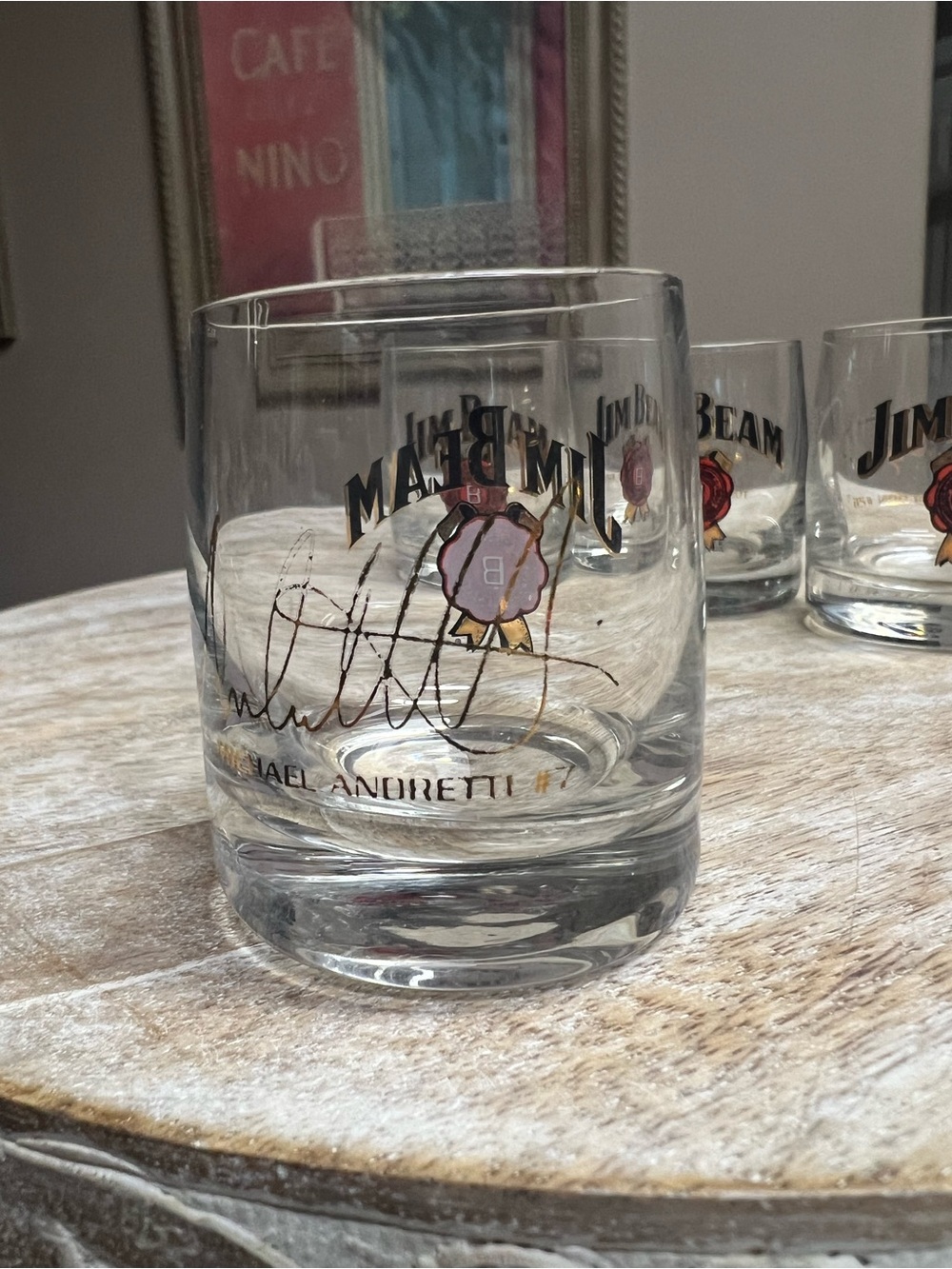 Jim Beam Branded Racing Shot Glasses - Picture 7 of 9